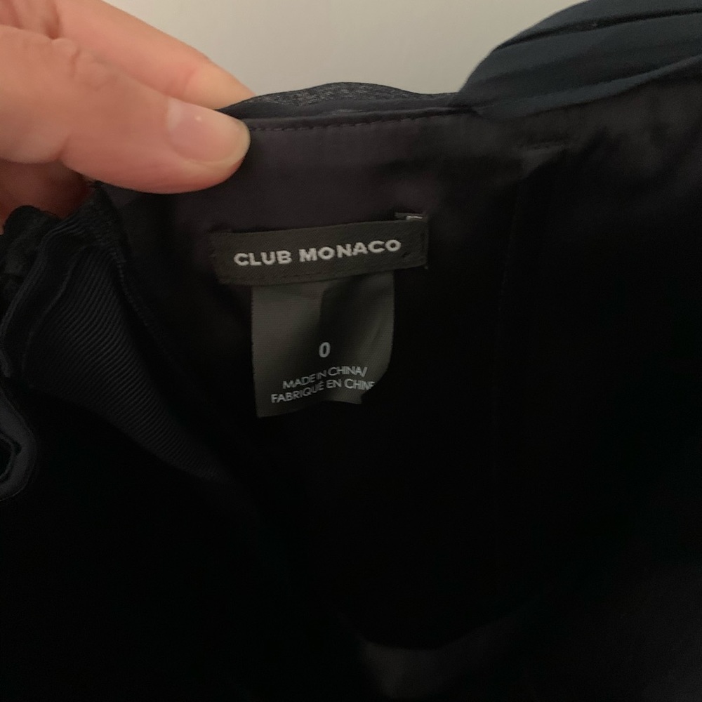 Club Monaco One Shoulder Dress - Picture 3 of 3